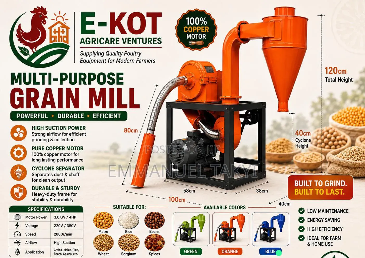 Mini Feed Grinder