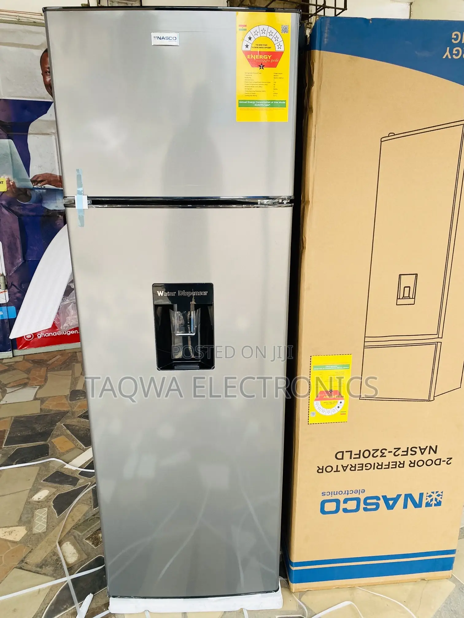Nasco Efficient 280L Fridge