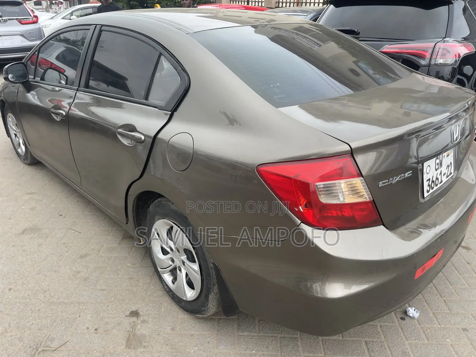 Honda Civic LX Sedan 2012 Brown