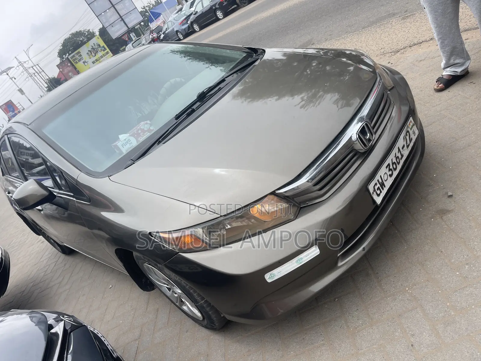Honda Civic LX Sedan 2012 Brown