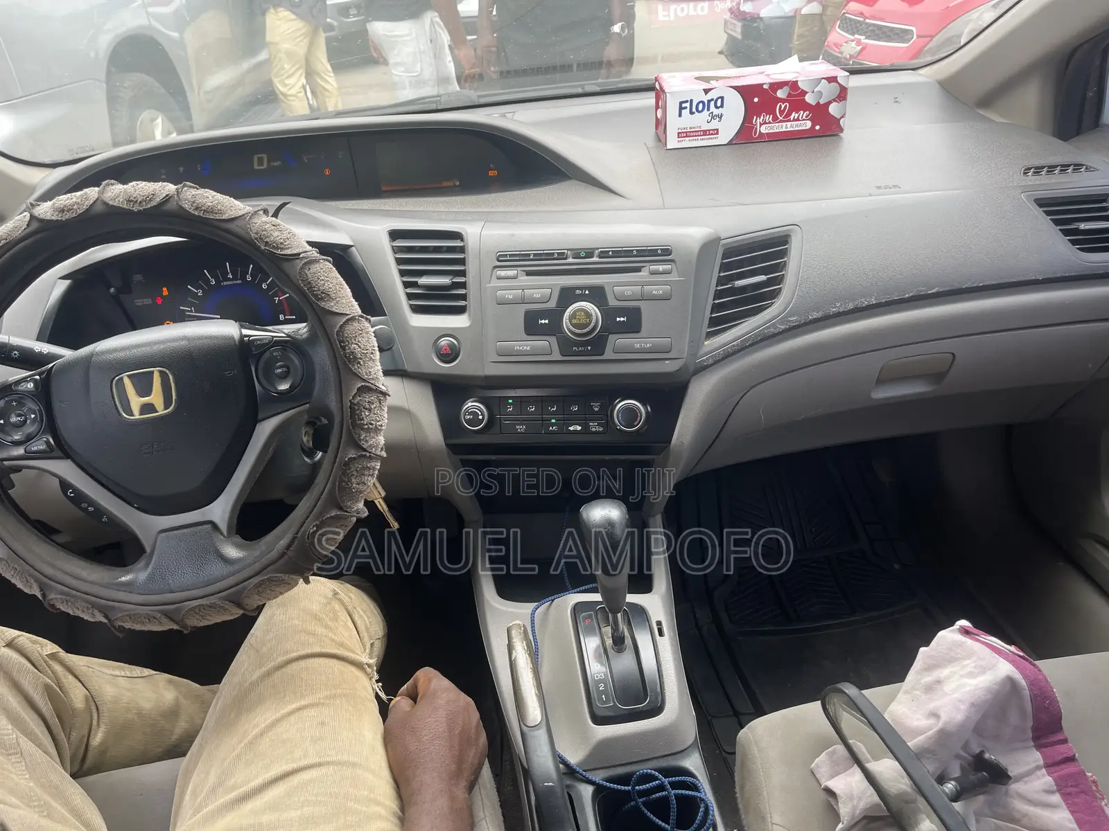 Honda Civic LX Sedan 2012 Brown