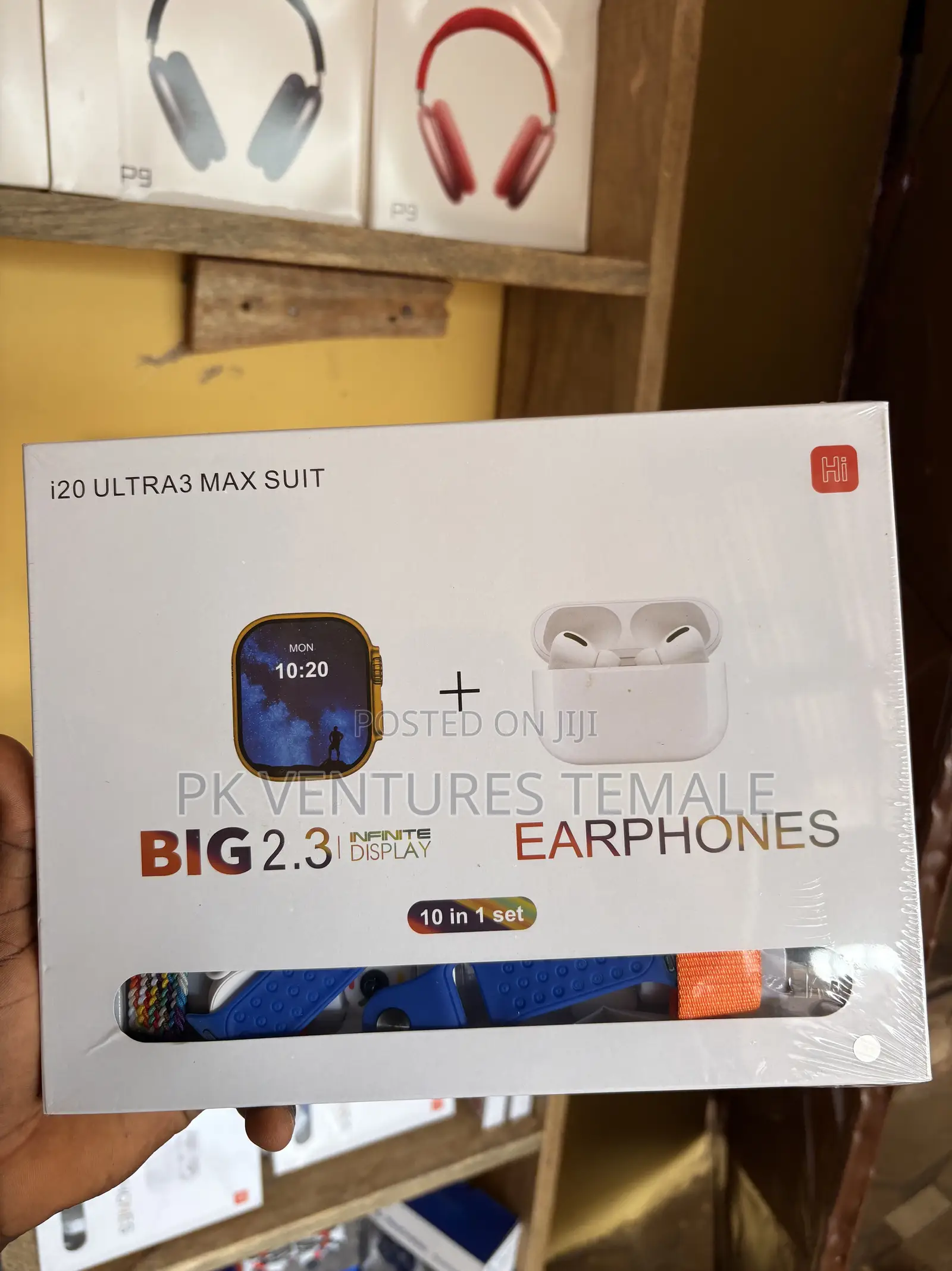 Big 2.3 I20 Ultra3 Smartwatch With AirPods