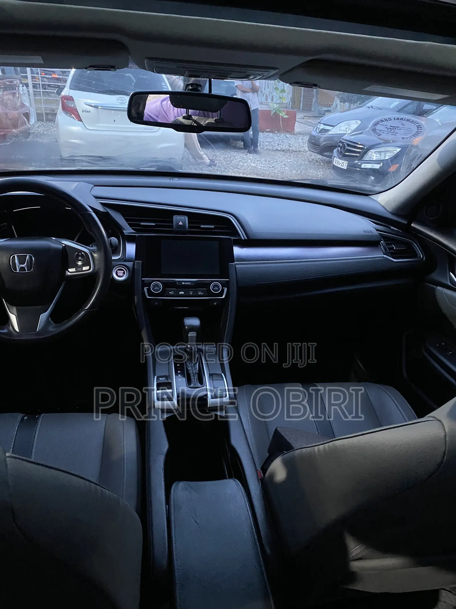 Honda Civic EX-L Sedan 2018 Matt Black