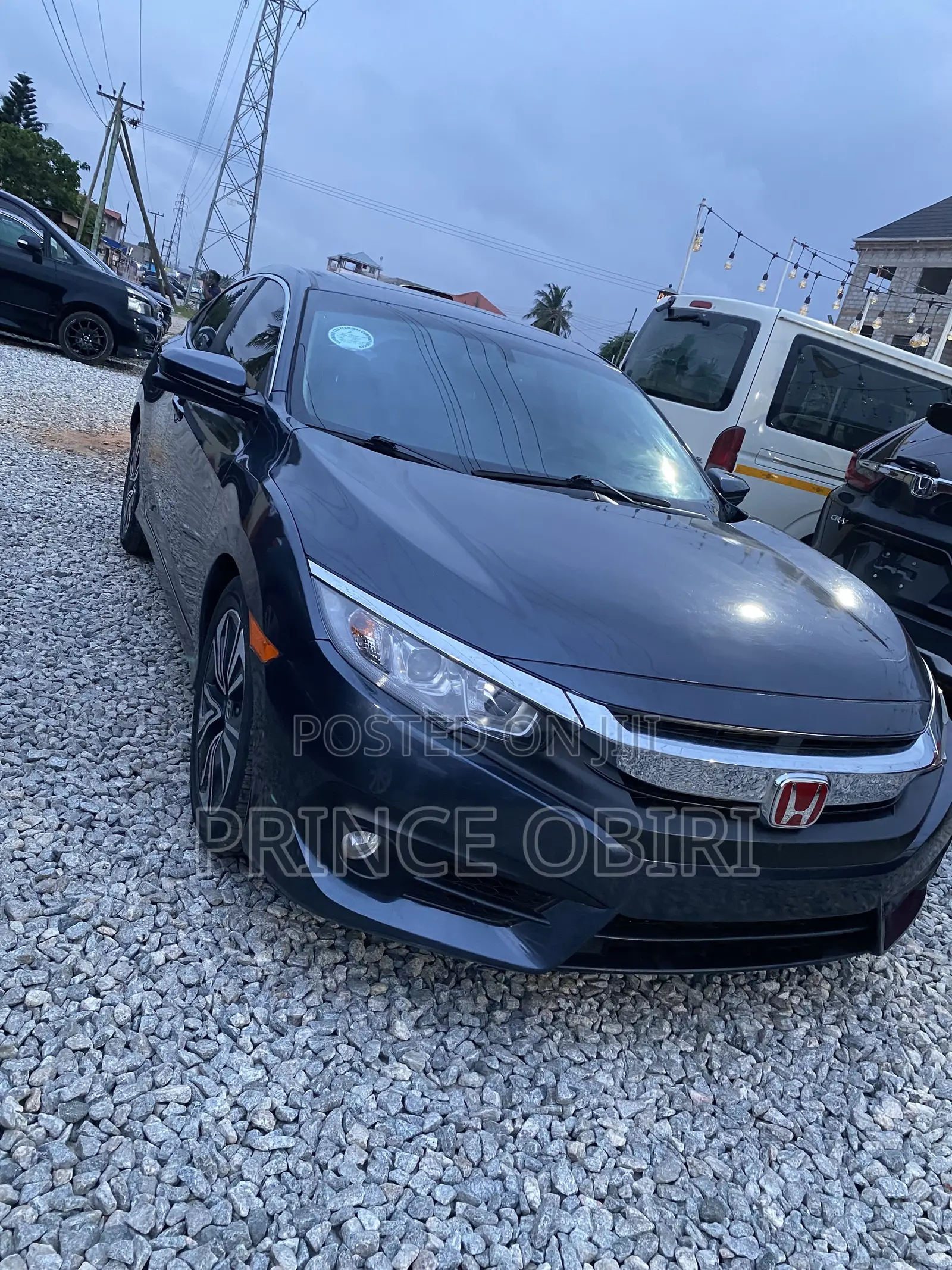 Honda Civic EX-L Sedan 2018 Matt Black
