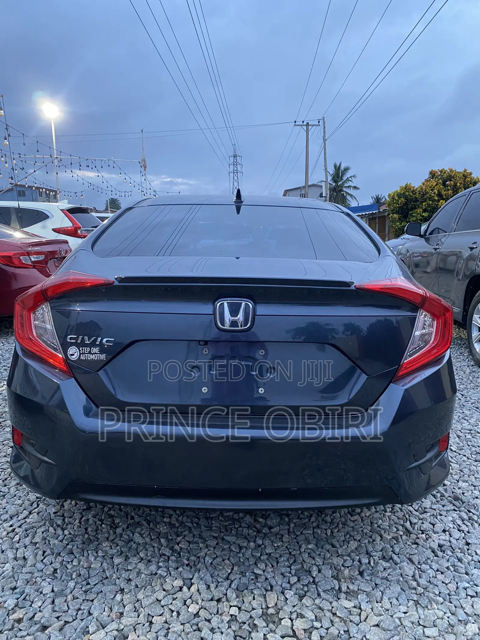Honda Civic EX-L Sedan 2018 Matt Black
