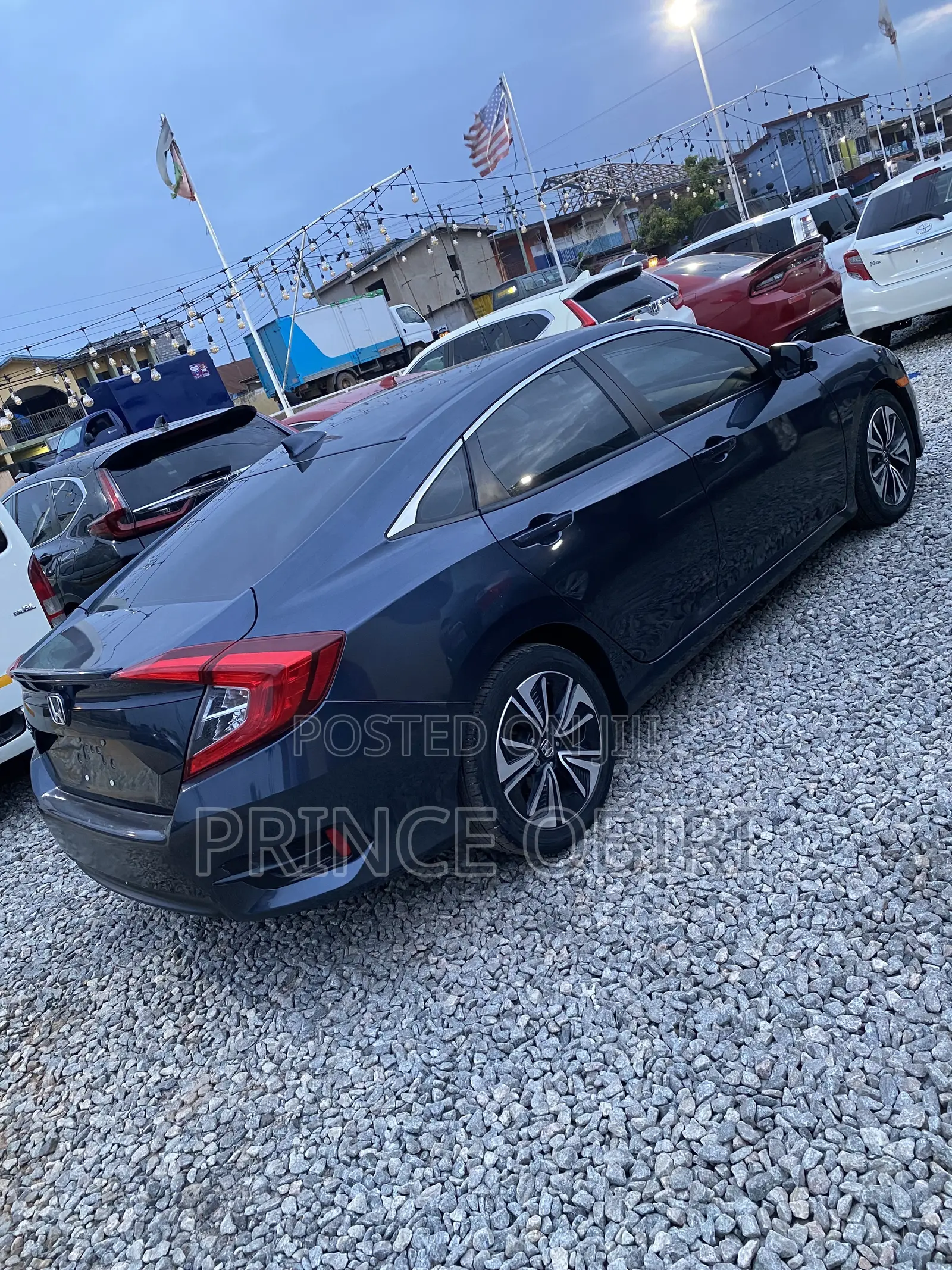 Honda Civic EX-L Sedan 2018 Matt Black