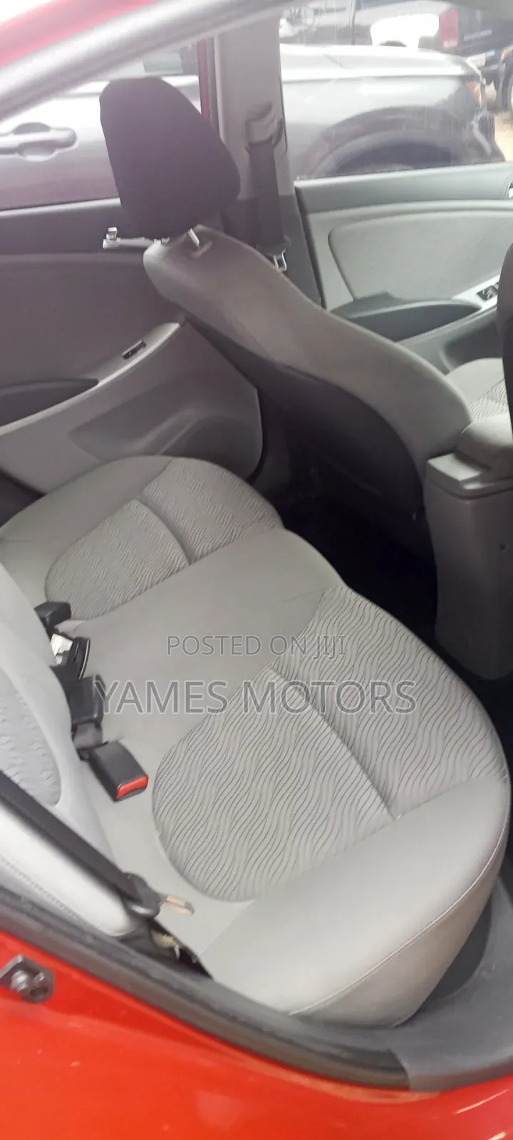 Hyundai Accent 2014 Red