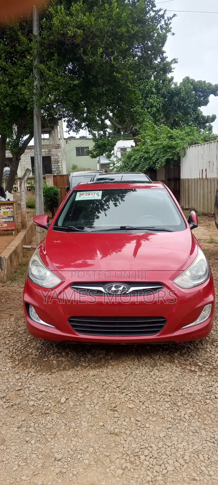 Hyundai Accent 2014 Red