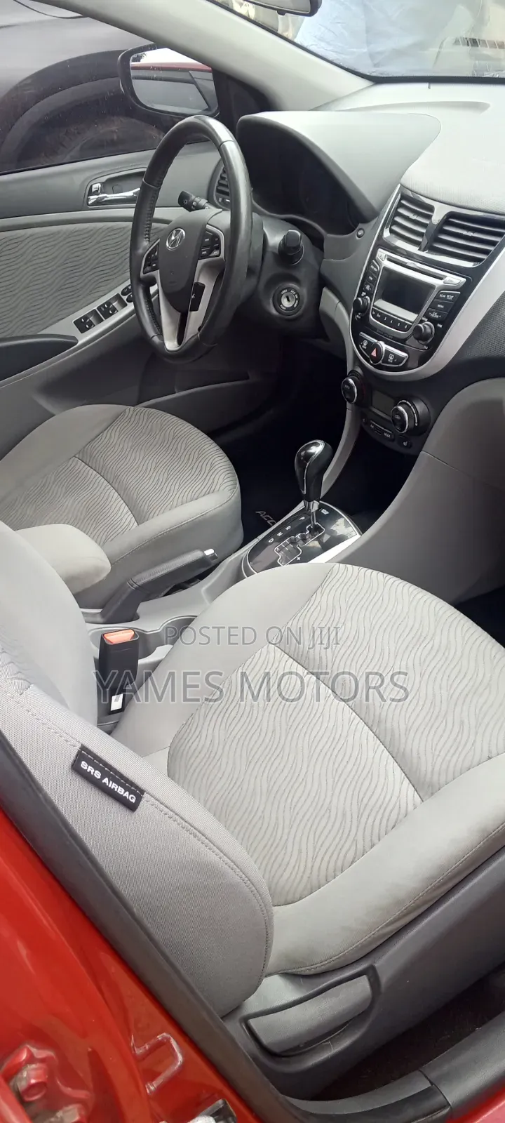 Hyundai Accent 2014 Red