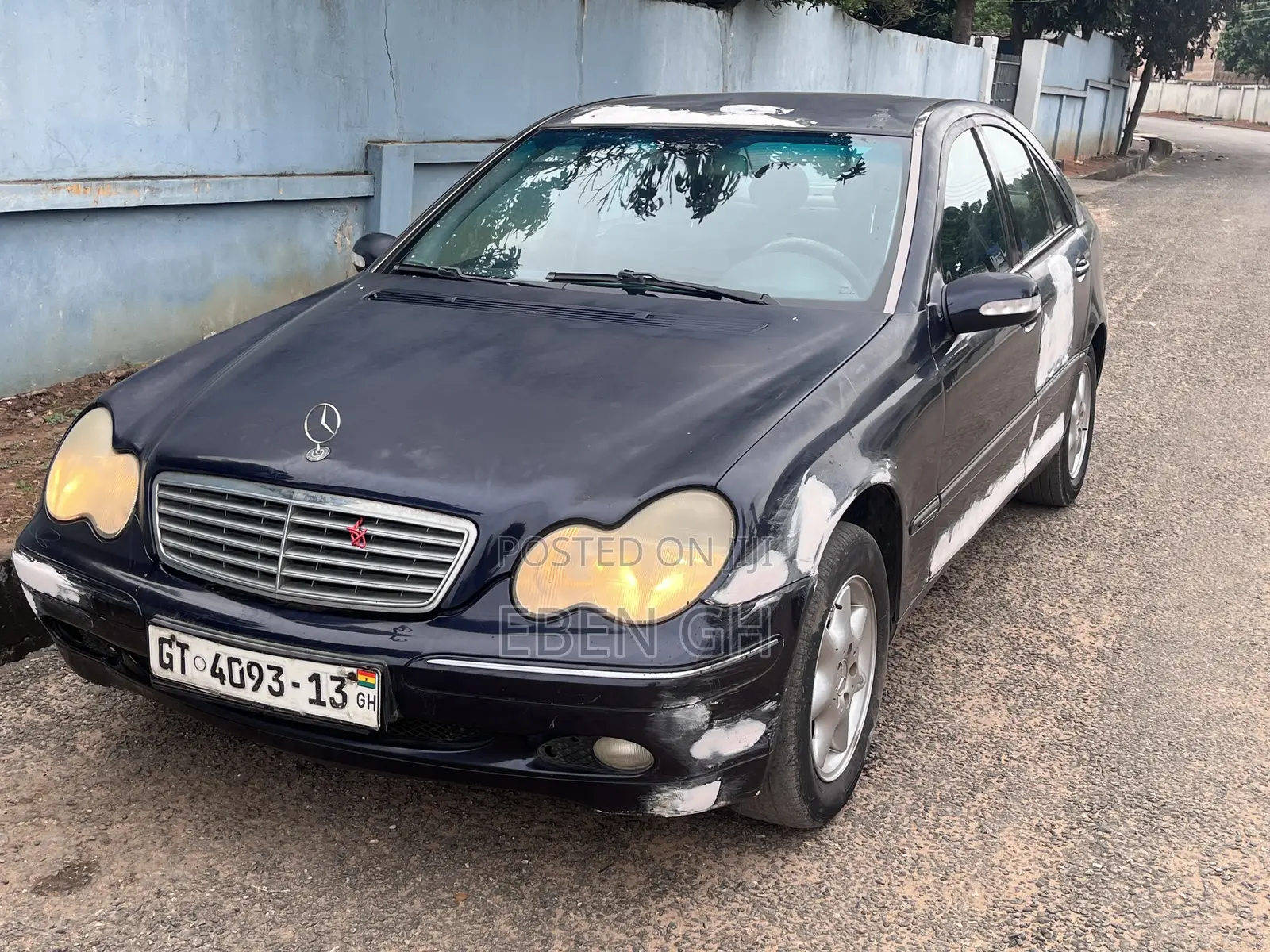 Mercedes-Benz C180 2002 Black
