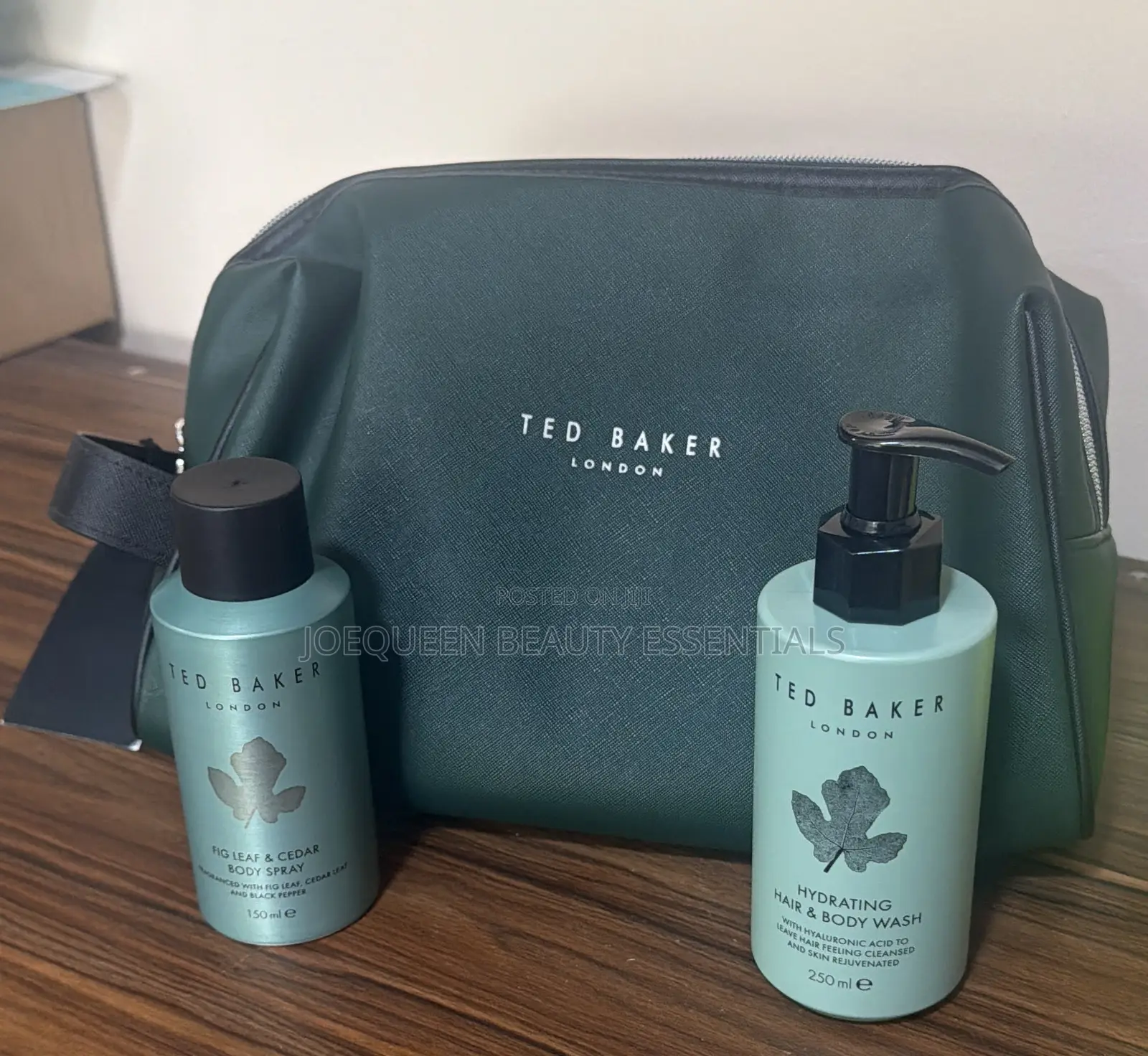 Ted Baker Wash Bag Gift Set 2in1