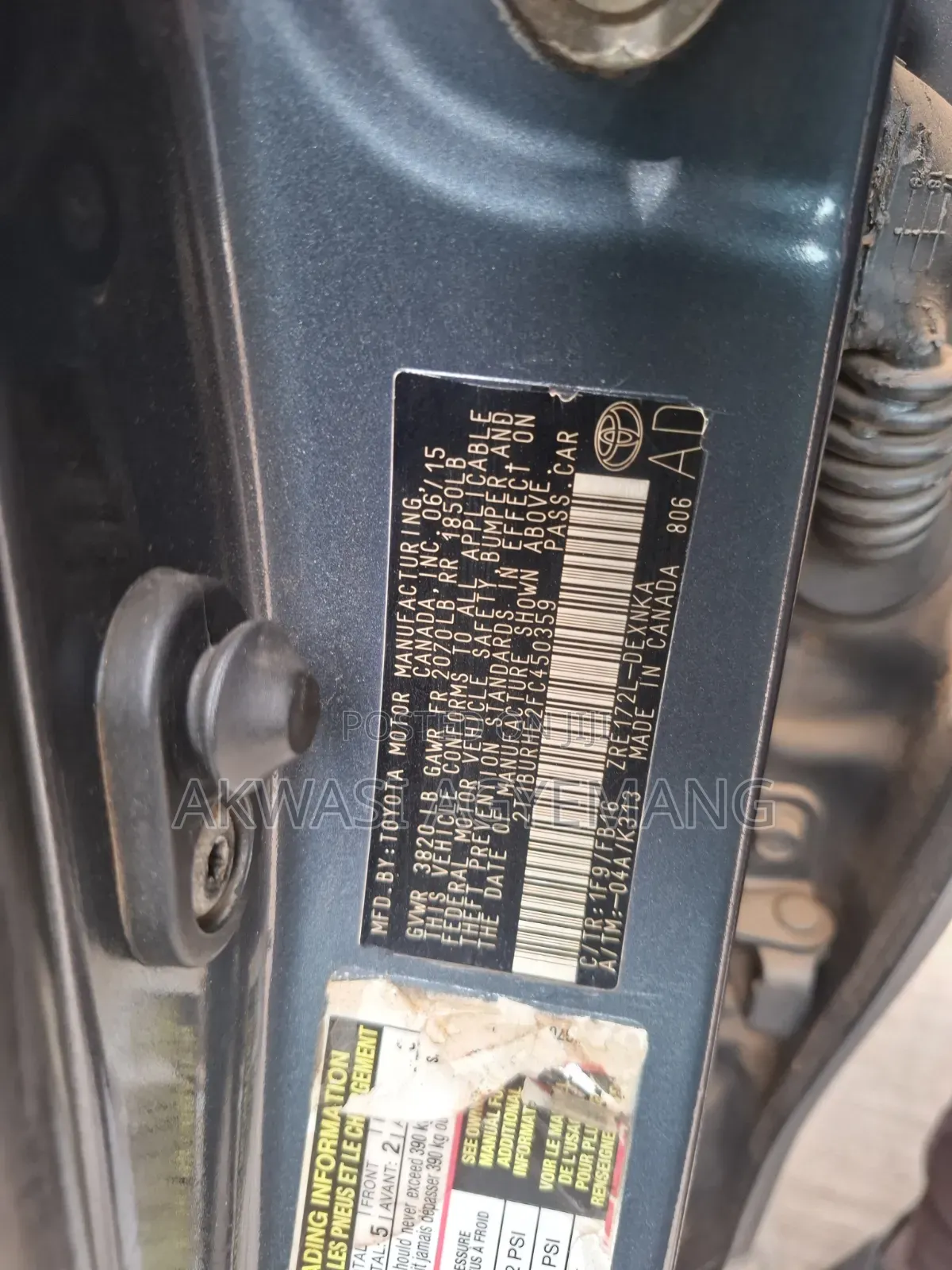 Toyota Corolla 2015 Blue