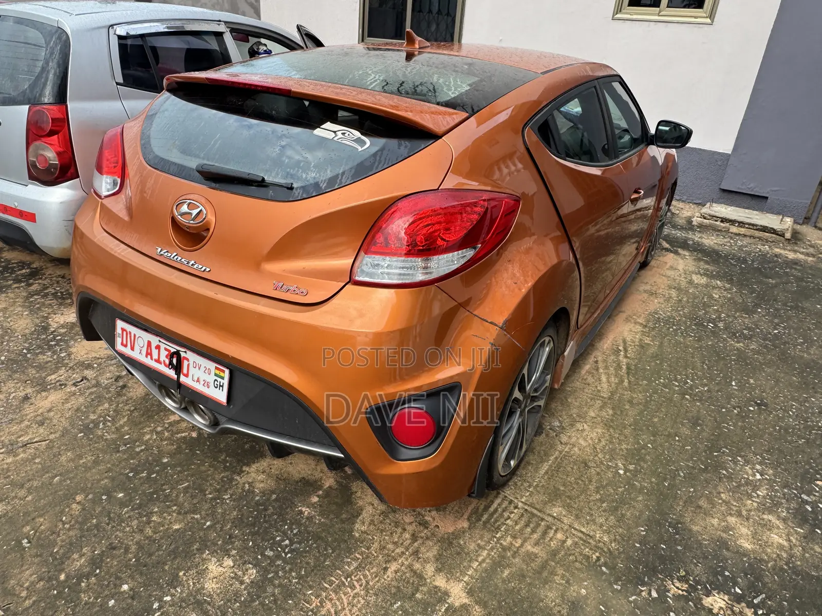 Hyundai Veloster Turbo 2016 Orange