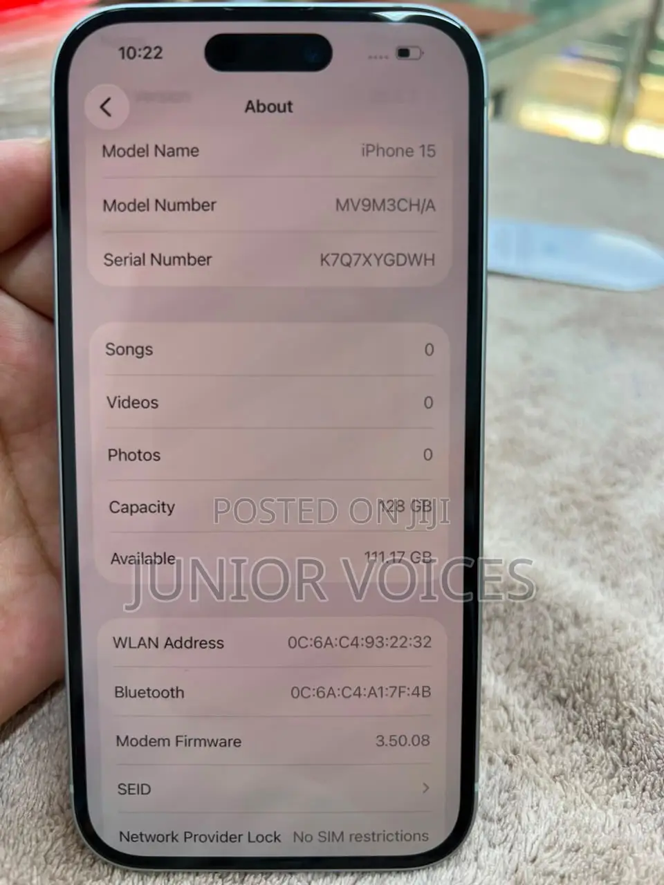 Apple iPhone 15 128 GB