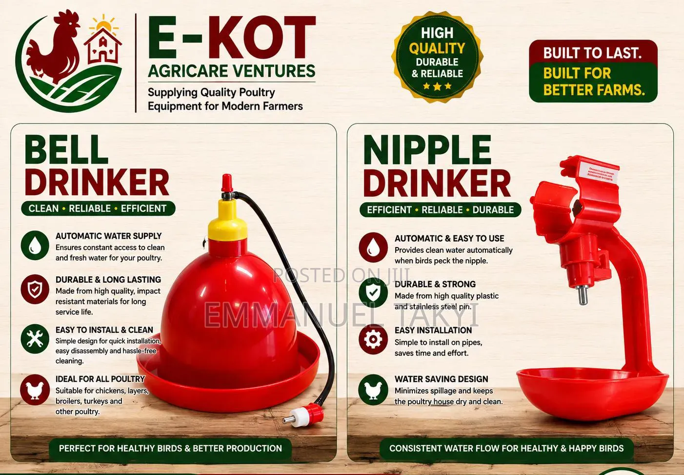 Bell Drinker and Nipple