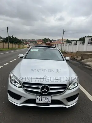 Mercedes-Benz C300 Luxury 4Matic Sedan AWD (2.0L 4cyl 7A) 2016 Silver