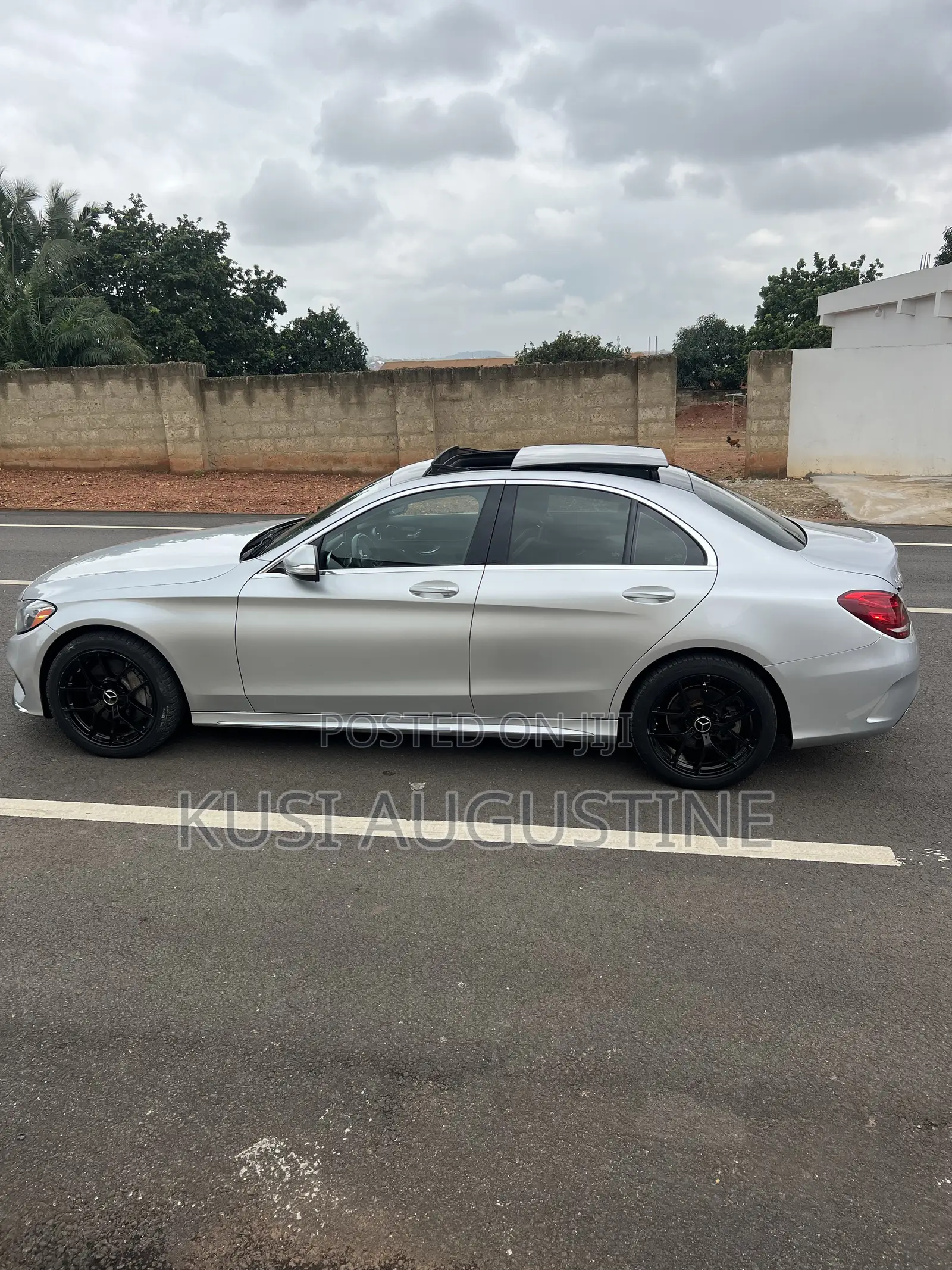 Mercedes-Benz C300 Luxury 4Matic Sedan AWD (2.0L 4cyl 7A) 2016 Silver