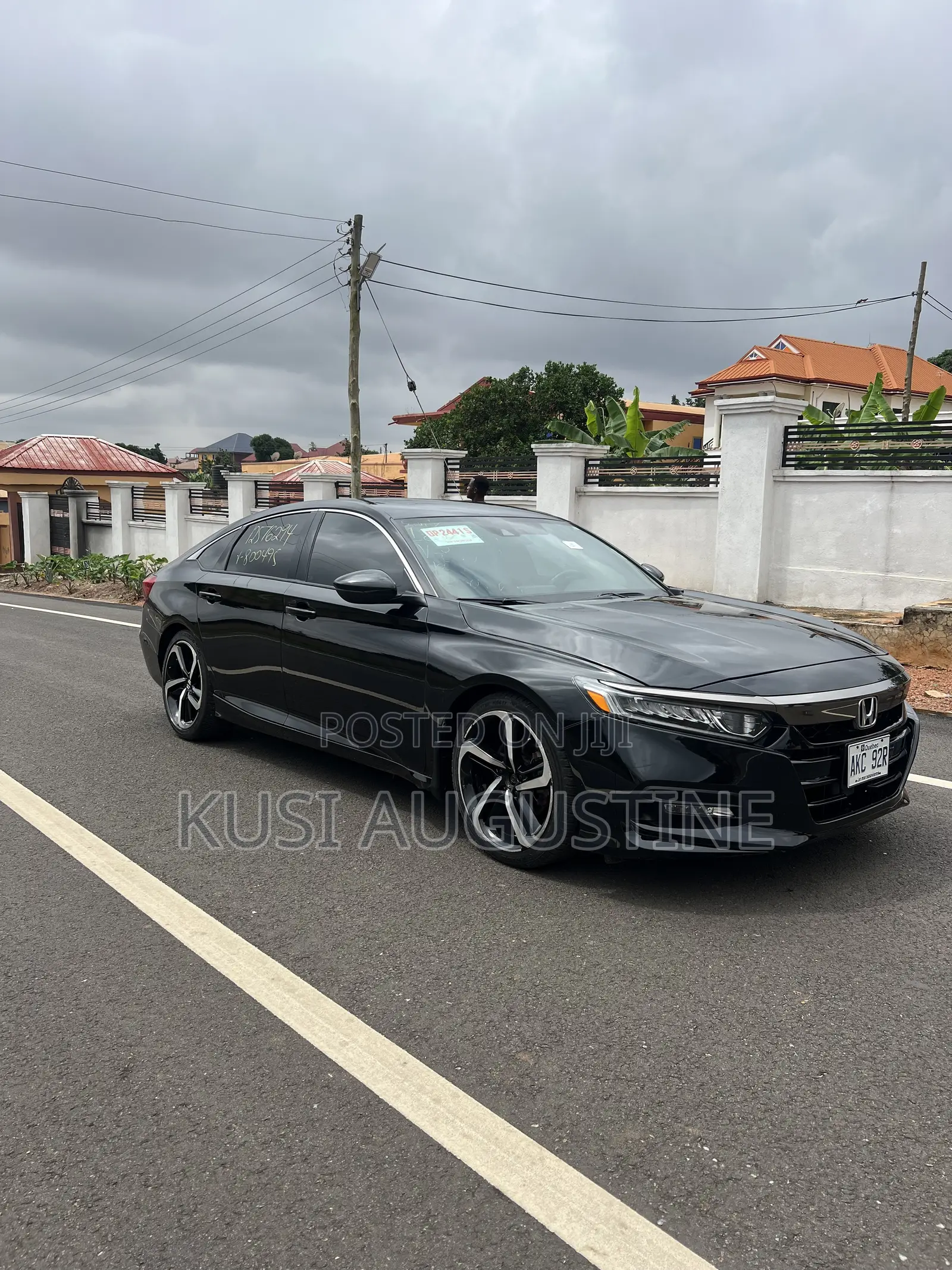 Honda Accord Sport (1.5L 4cyl Turbo 6M) 2019 Black