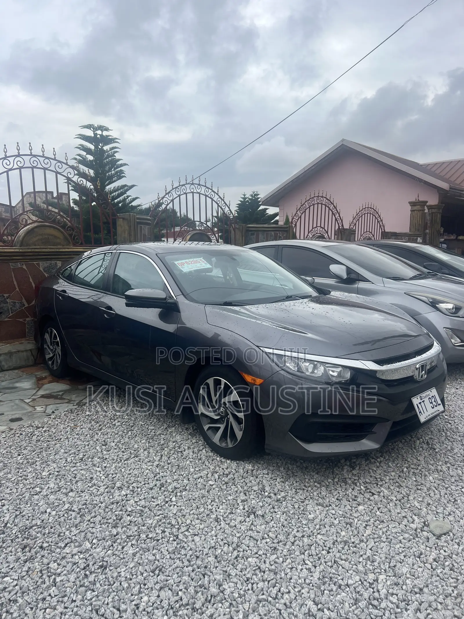 Honda Civic EX 4dr Sedan (1.5L 4cyl) 2016 Silver