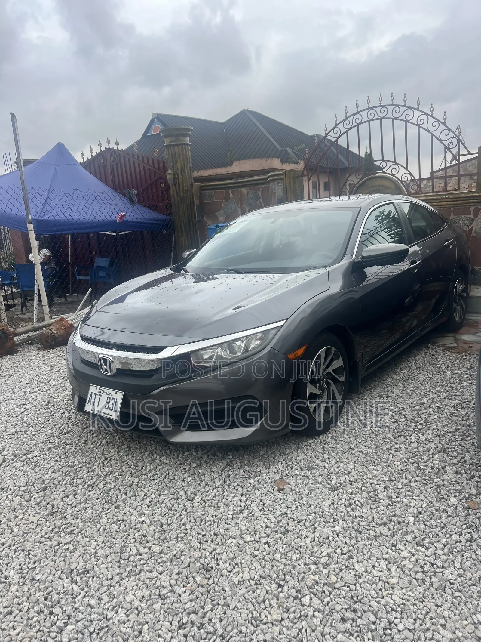 Honda Civic EX 4dr Sedan (1.5L 4cyl) 2016 Silver