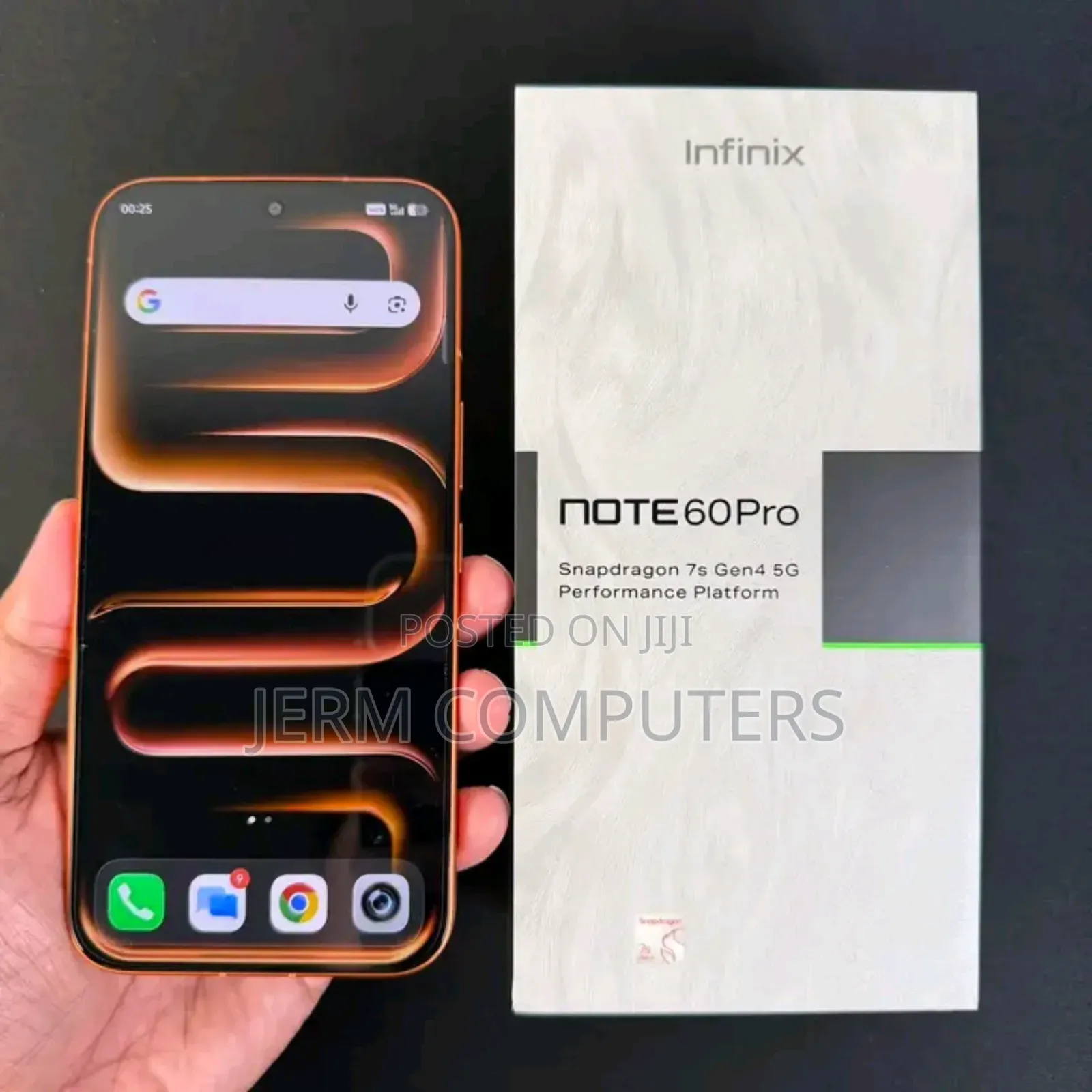 New Infinix Note 60 Pro 256 GB Orange