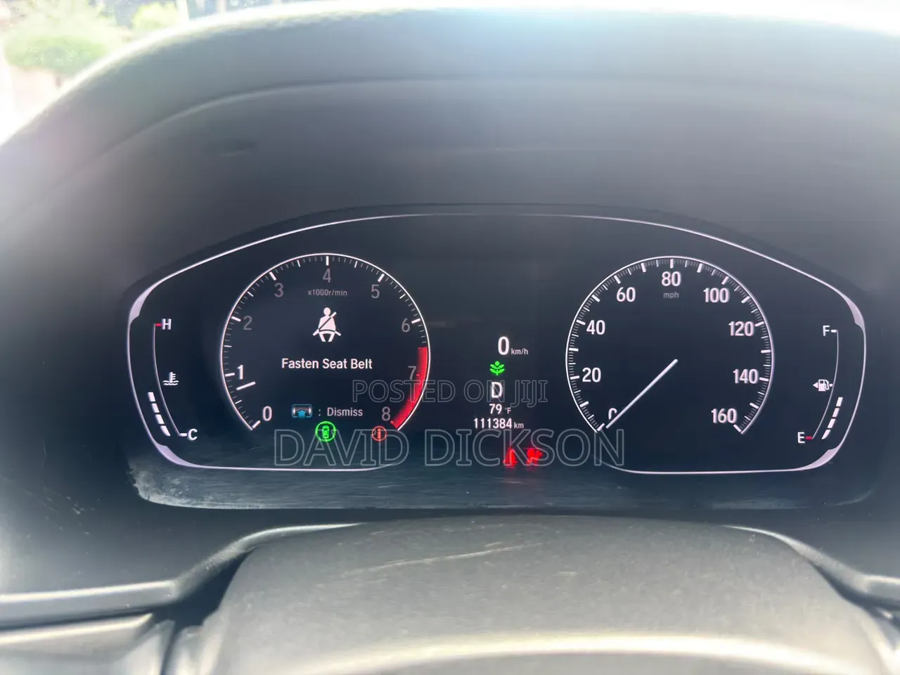 Honda Accord 2020 Black