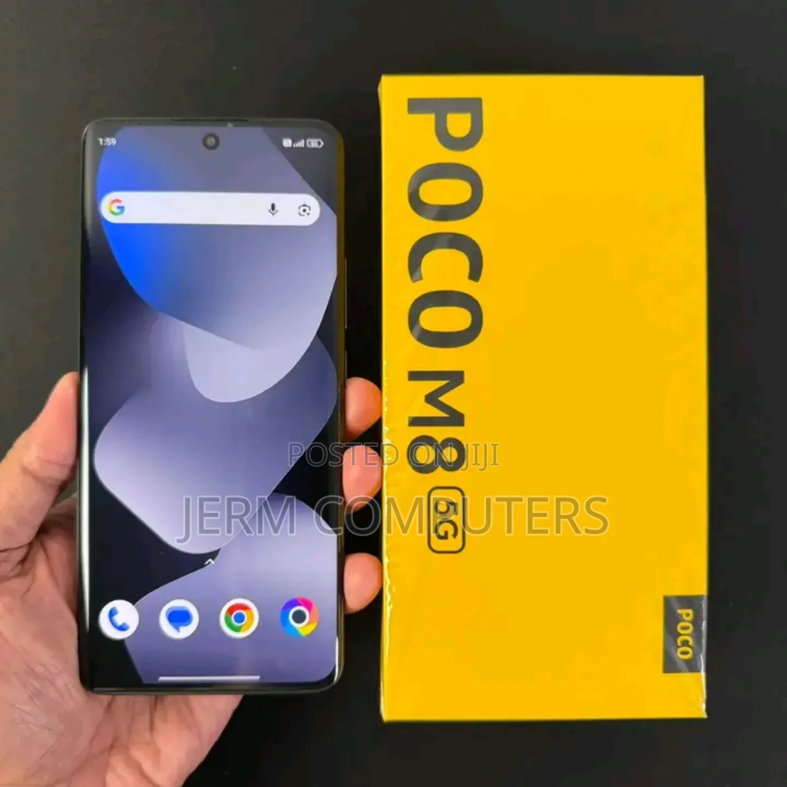 New Xiaomi Poco M8 512 GB Black