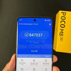 New Xiaomi Poco M8 512 GB Black