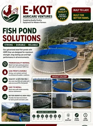 Fish Pond Tank