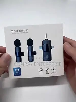 Wireless Microphone for iPhone and Android (Double)