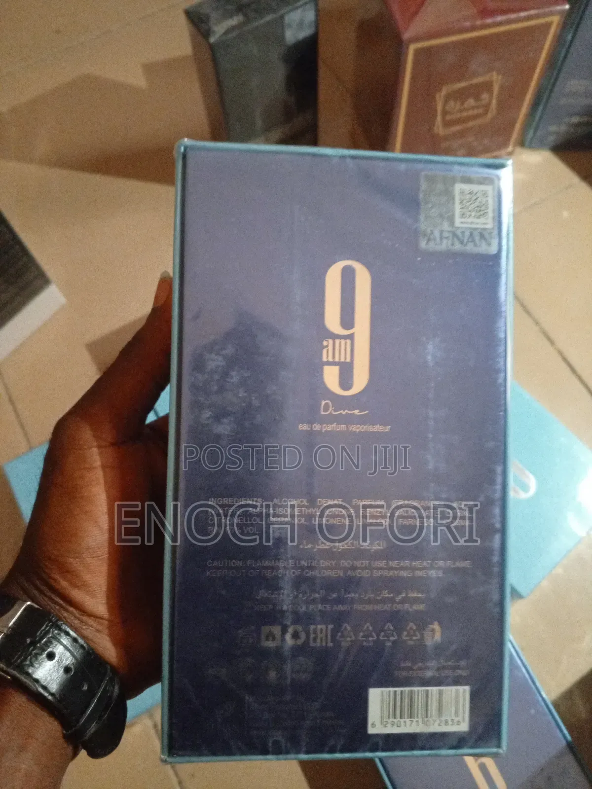 AFNAN 9PM Body Spray