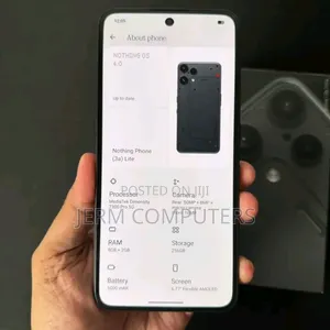 New Nothing Phone 3a Lite 256 GB Black
