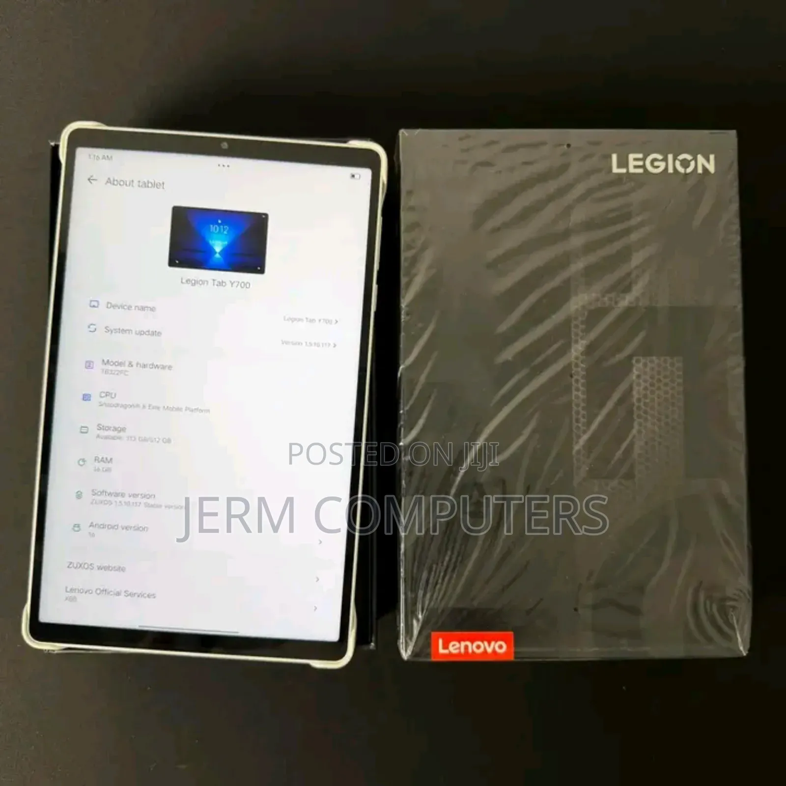 New Lenovo Legion Y700 (Gen 4) 512 GB White