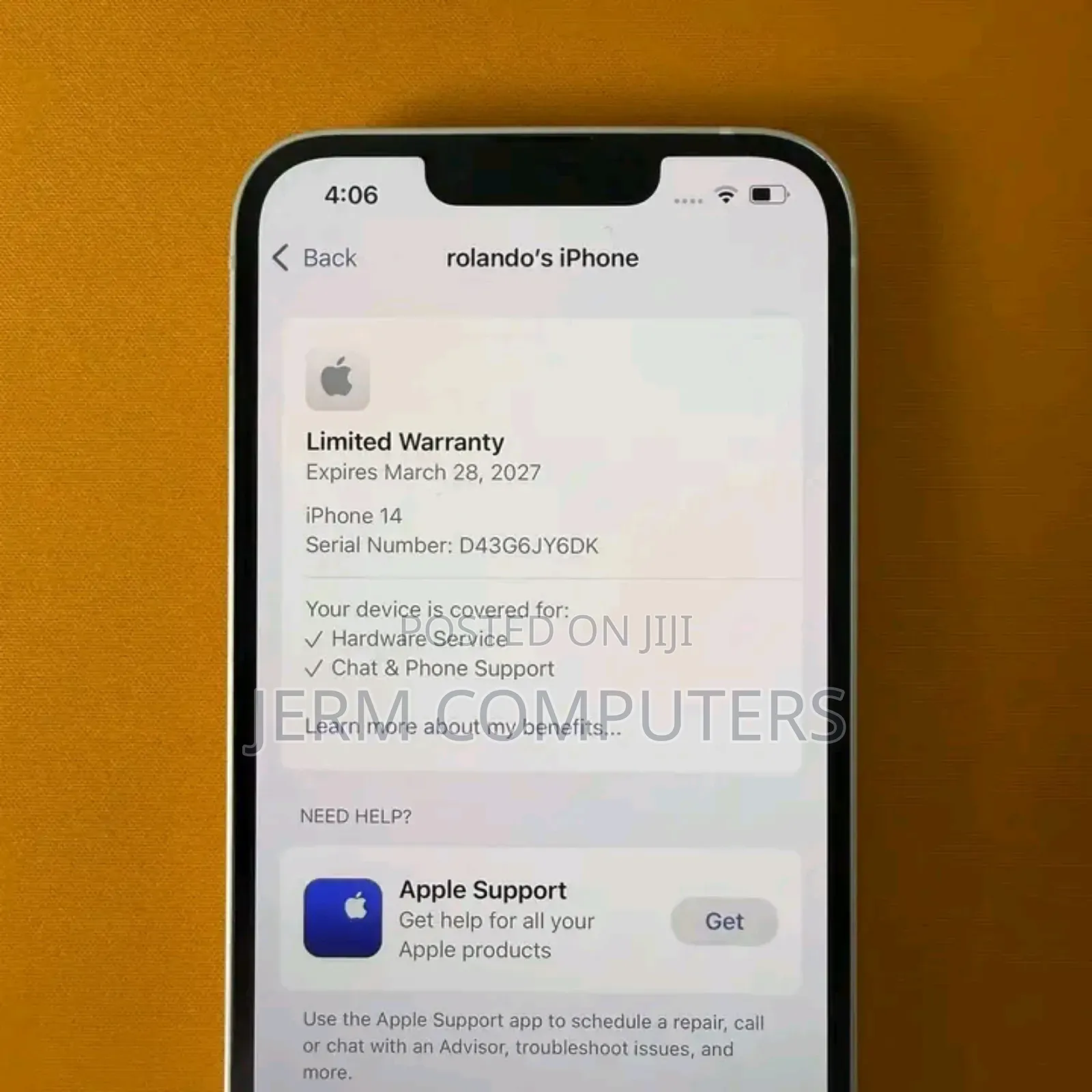 New Apple iPhone 14 Plus 512 GB White