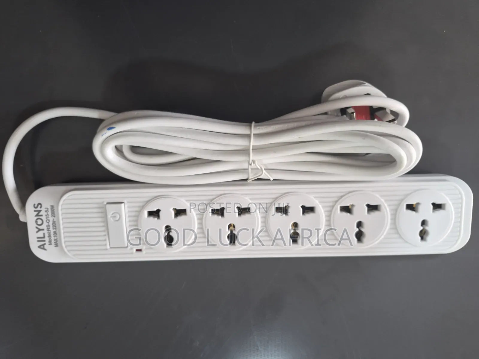 Aliyons RS-Q15-5J 5-Way Power Socket | 5 Meter