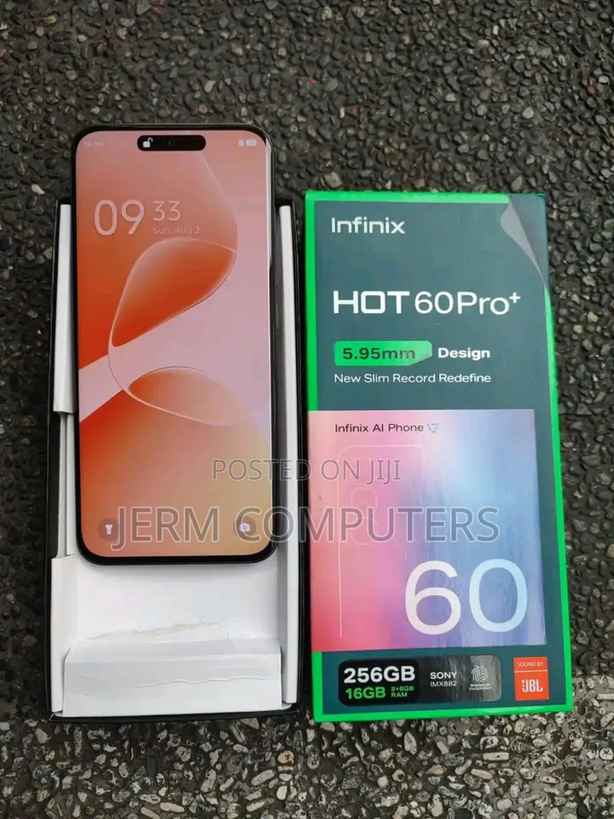 New Infinix Hot 60 Pro+ 256 GB Gray