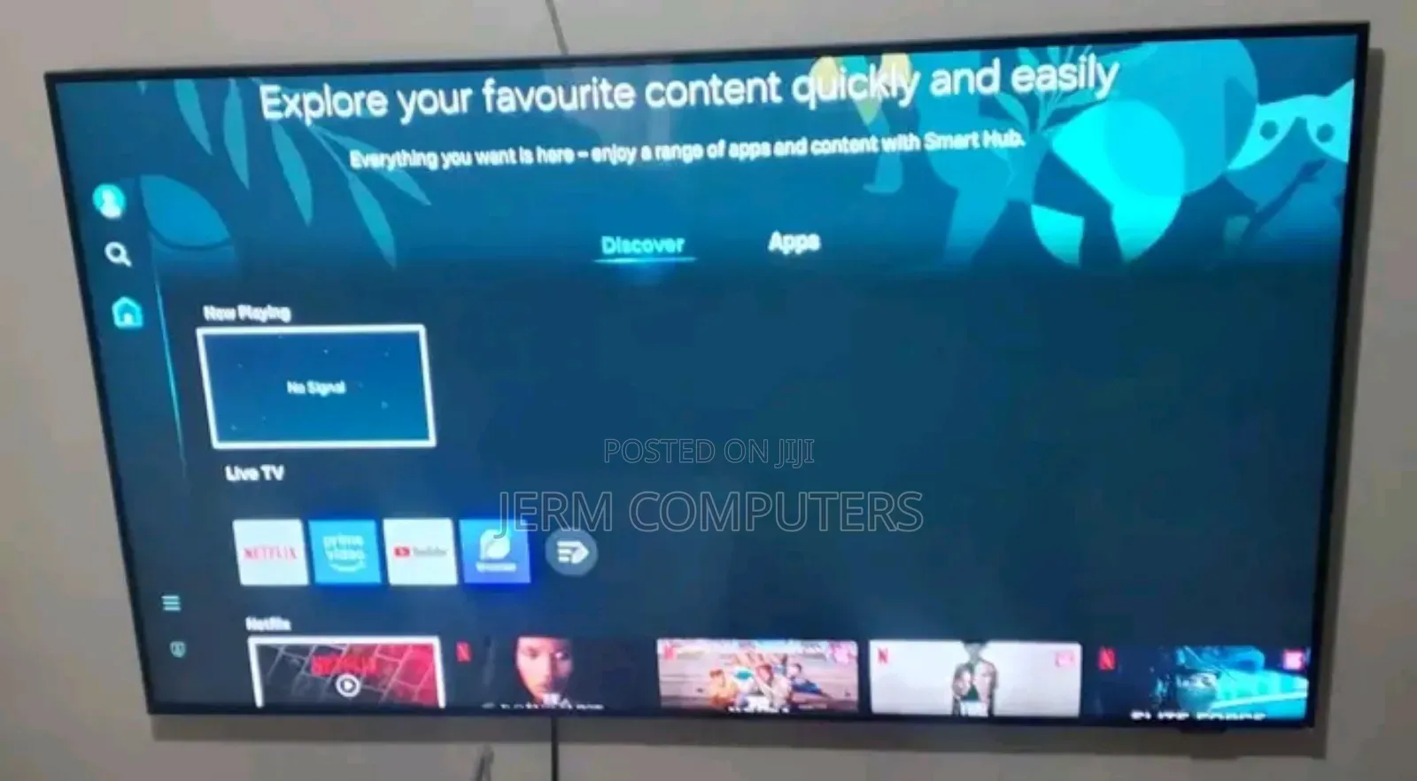Smart TV With 50inches