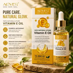 ALIVER 100% Natural Vitamin E Oil