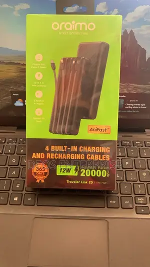 Oraimo 20000mAh 22.5W AniFast Fast Charging PowerBank