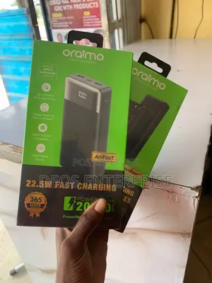 Oraimo 20000mAh 22.5W AniFast Fast Charging PowerBank