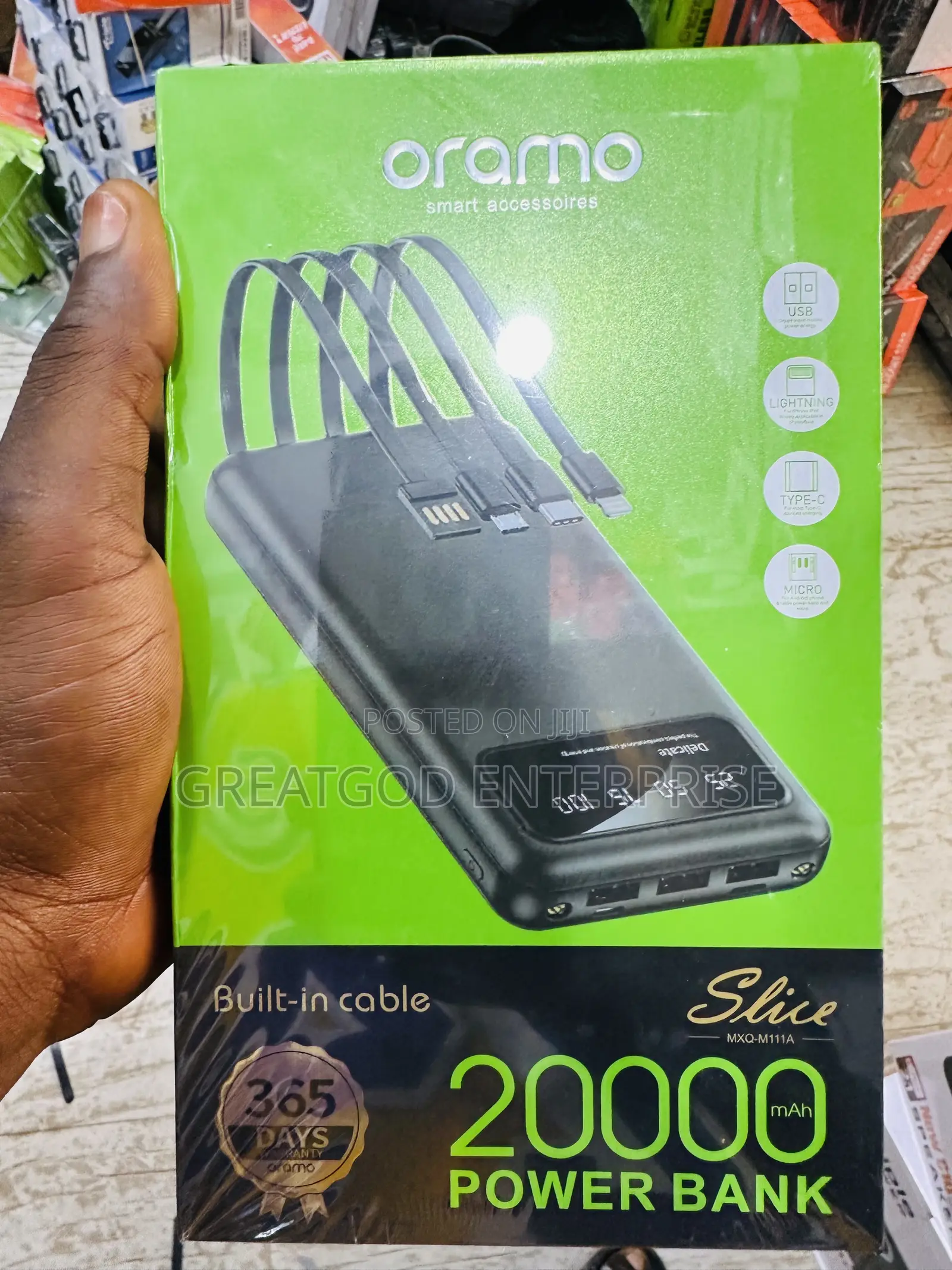 Oraimo Slice 20,000mAh Power Bank