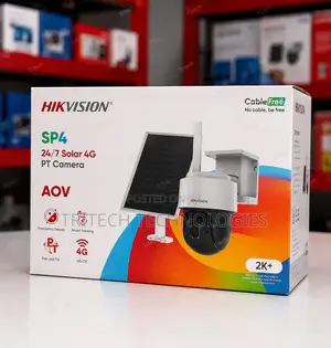 Hikvision Mini Pt Solar Camera 4mp Ds-2cfsp4/4g