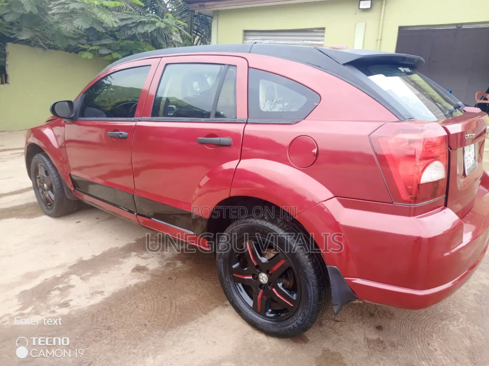 Dodge Caliber 1.8 L SXT 2009 Red
