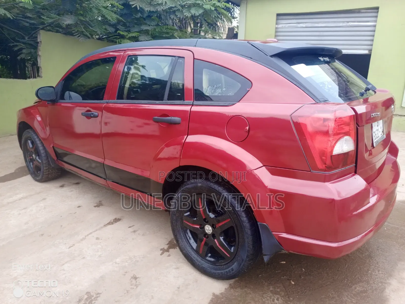 Dodge Caliber 1.8 L SXT 2009 Red