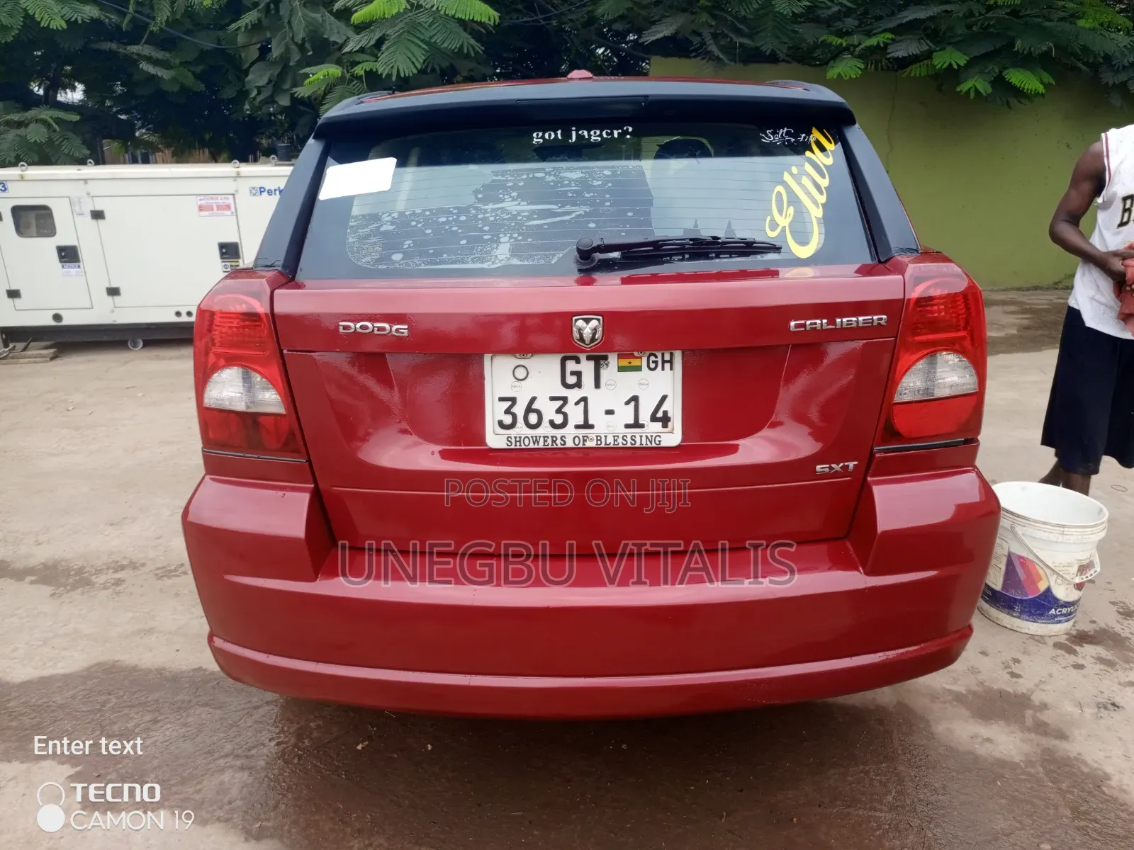 Dodge Caliber 1.8 L SXT 2009 Red