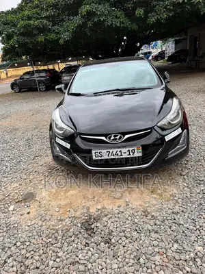 Hyundai Elantra Limited 4dr Sedan (1.8L 4cyl 6A) 2014 Black