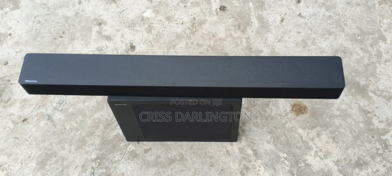 Hisense Hs2100 Soundbar and Woofer