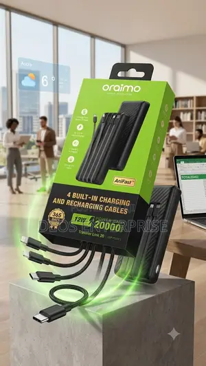Oraimo 20000mAh AniFast PD3.0 QC3.0 Digital Powerbank