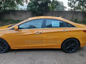 Hyundai Sonata 2012 Yellow