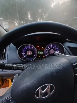 Hyundai Sonata 2012 Yellow